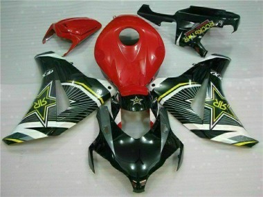 Red Black 2008-2011 Honda CBR1000RR Fairings