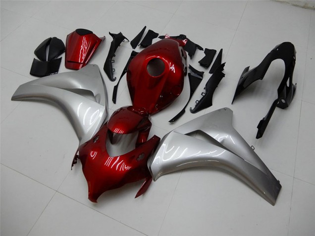 Red Silver 2008-2011 Honda CBR1000RR Fairings & Bodywork