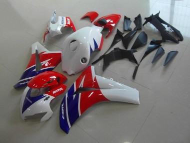Red White Blue Motull 2008-2011 Honda CBR1000RR Fairings