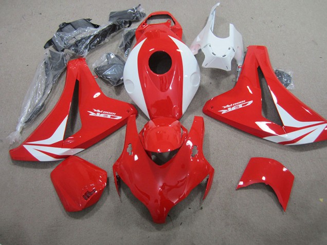 Red White Fireblade 2008-2011 Honda CBR1000RR Fairings Red White Fireblade 2008-2011 Honda CBR1000RR Fairings
