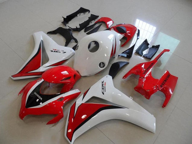 Red White 2008-2011 Honda CBR1000RR Fairings