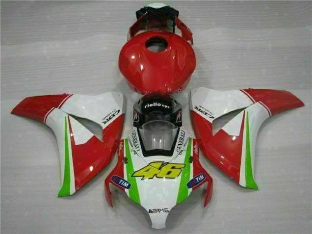 Red White 2008-2011 Honda CBR1000RR Injection Fairings Red White 2008-2011 Honda CBR1000RR Injection Fairings
