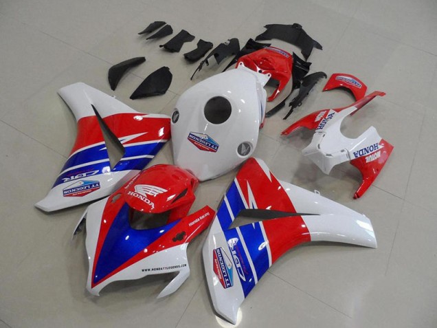 Red White TT Legends 2008-2011 Honda CBR1000RR Fairings Red White TT Legends 2008-2011 Honda CBR1000RR Fairings