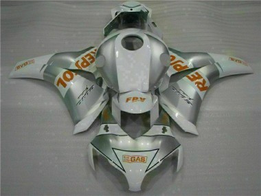 Silver 2008-2011 Honda CBR1000RR Fairings