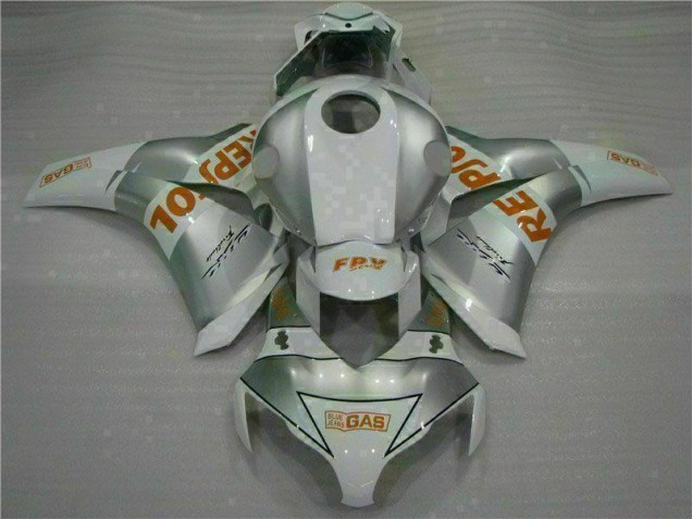 Silver 2008-2011 Honda CBR1000RR Fairings