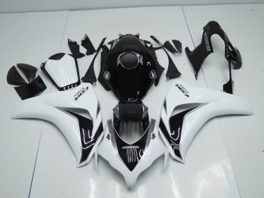 White and Black Grey 2008-2011 Honda CBR1000RR Fairings