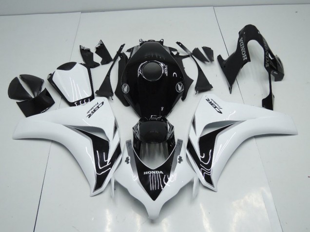 White and Black Grey 2008-2011 Honda CBR1000RR Fairings White and Black Grey 2008-2011 Honda CBR1000RR Fairings