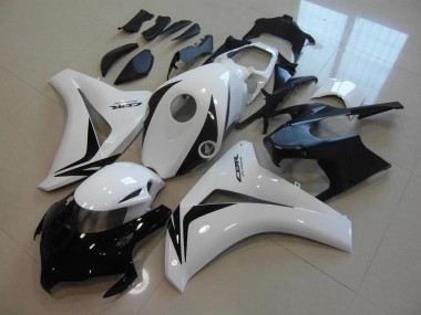 White Black 2008-2011 Honda CBR1000RR Fairings