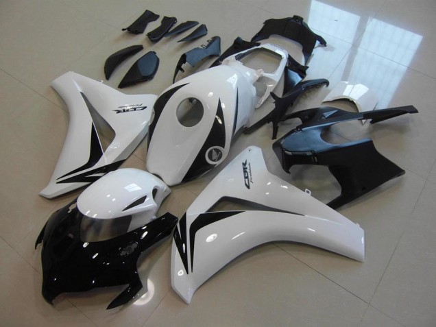 White Black 2008-2011 Honda CBR1000RR Fairings White Black 2008-2011 Honda CBR1000RR Fairings