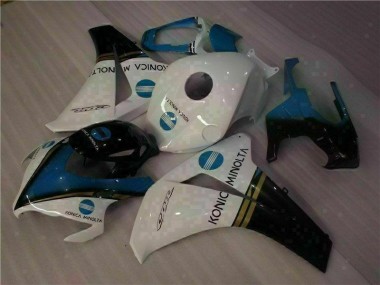 White Blue 2008-2011 Honda CBR1000RR Fairing Kit & Plastics