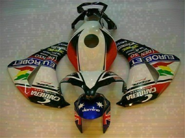 White Blue 2008-2011 Honda CBR1000RR Fairings & Bodywork