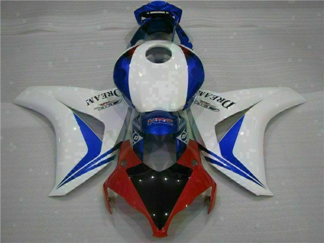 White Blue 2008-2011 Honda CBR1000RR Fairings