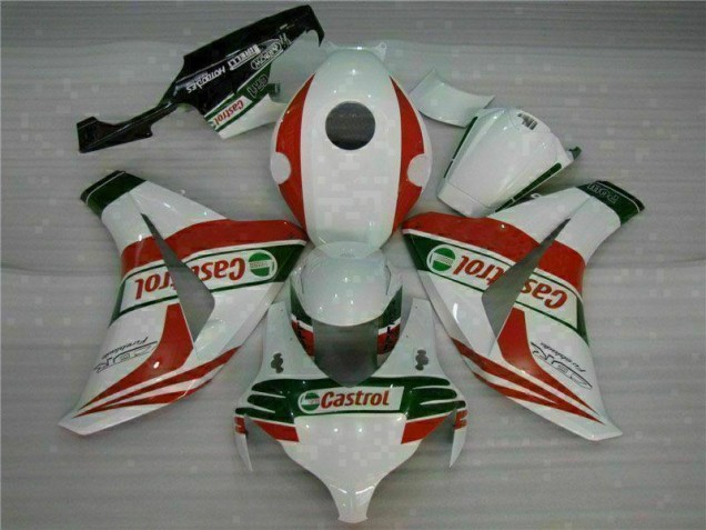 White Red 2008-2011 Honda CBR1000RR Complete Fairing Kit White Red 2008-2011 Honda CBR1000RR Complete Fairing Kit
