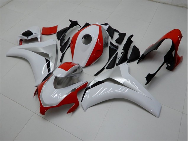 White Red 2008-2011 Honda CBR1000RR Fairings & Bodywork
