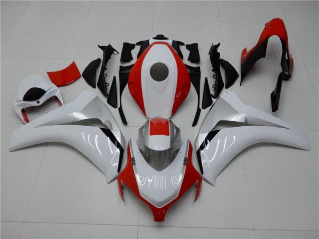 White Red 2008-2011 Honda CBR1000RR Fairings & Bodywork