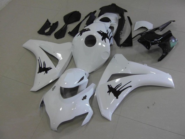 White with Special Decals 2008-2011 Honda CBR1000RR Fairings White with Special Decals 2008-2011 Honda CBR1000RR Fairings