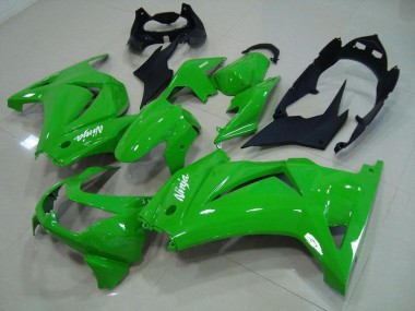 Green 2008-2012 Kawasaki Ninja ZX250R Fairings