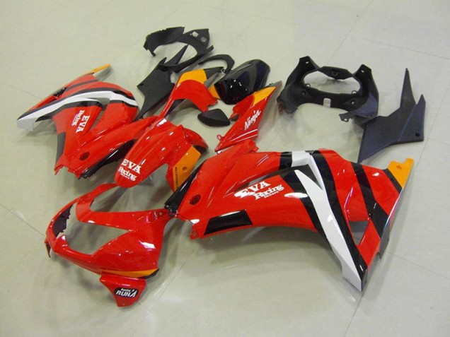 Red Black 2008-2012 Kawasaki Ninja ZX250R Fairings & Bodywork Red Black 2008-2012 Kawasaki Ninja ZX250R Fairings & Bodywork