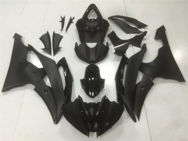 Black 2008-2016 Yamaha YZF R6 Fairing Kit & Bodywork Black 2008-2016 Yamaha YZF R6 Fairing Kit & Bodywork