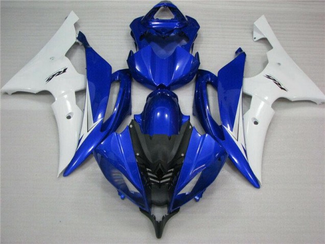 Blue White Black 2008-2016 Yamaha YZF R6 Fairings Blue White Black 2008-2016 Yamaha YZF R6 Fairings
