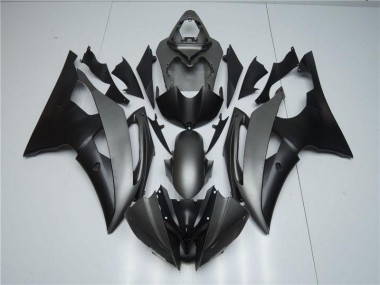 Grey Black 2008-2016 Yamaha YZF R6 Fairing Kit & Bodywork