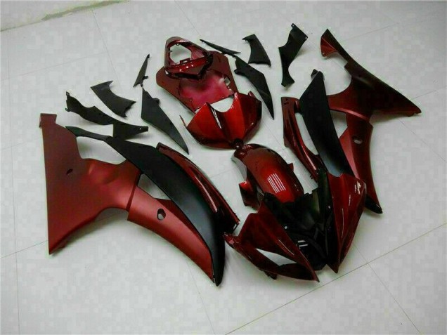 Red Black 2008-2016 Yamaha YZF R6 Fairing Kits Red Black 2008-2016 Yamaha YZF R6 Fairing Kits