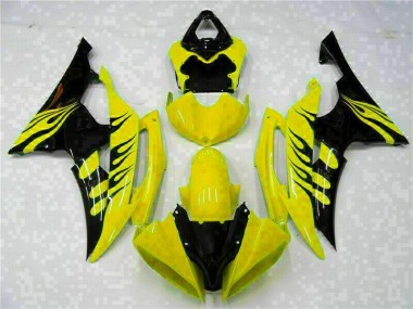 Yellow 2008-2016 Yamaha YZF R6 Fairings