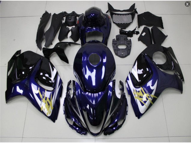 Blue Gold 2008-2019 Suzuki GSXR 1300 Fairings Blue Gold 2008-2019 Suzuki GSXR 1300 Fairings