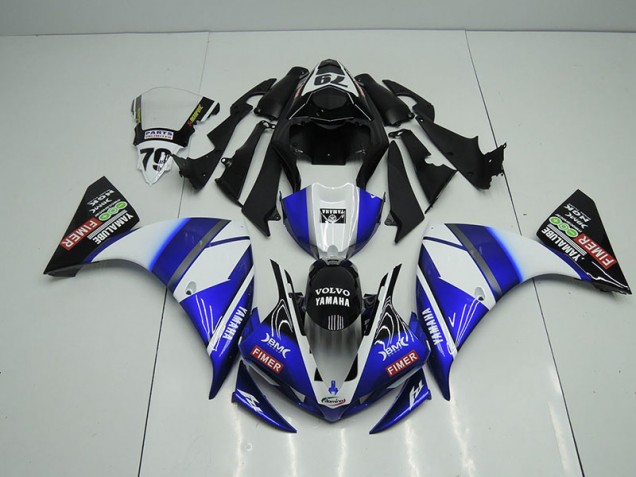 Blue Black Sterilgarda 2009-2011 Yamaha YZF R1 Fairings