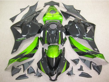Black Green 2009-2012 Honda CBR600RR Fairings