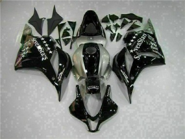Black 2009-2012 Honda CBR600RR Abs Fairing Kit