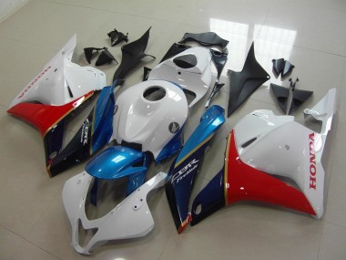 Black Red Blue 2009-2012 Honda CBR600RR Fairings