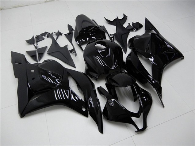 Glossy Black 2009-2012 Honda CBR600RR Fairings Glossy Black 2009-2012 Honda CBR600RR Fairings