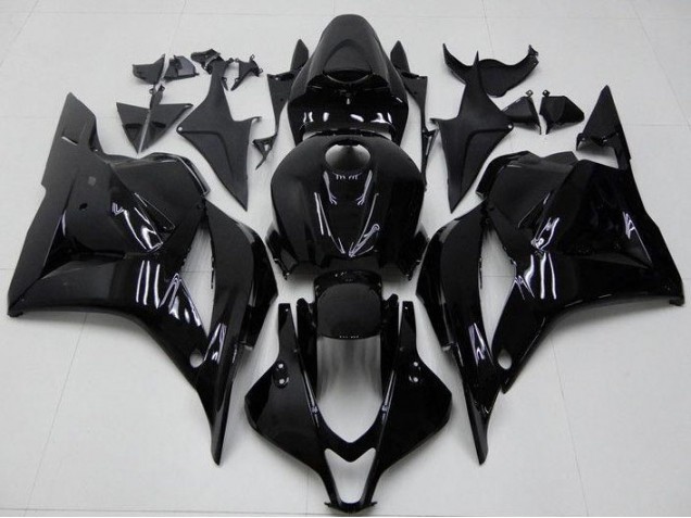 Glossy Black 2009-2012 Honda CBR600RR Fairings Glossy Black 2009-2012 Honda CBR600RR Fairings