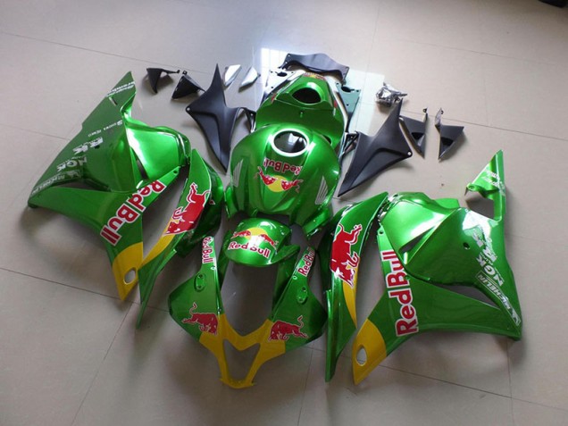 Green Red Bull 2009-2012 Honda CBR600RR Fairings