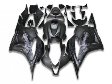 Grey Black 2009-2012 Honda CBR600RR Fairings