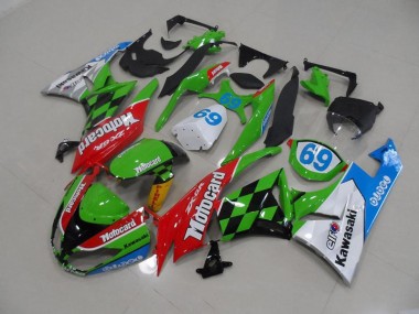 Motocard 2009-2012 Kawasaki Ninja ZX6R Fairings