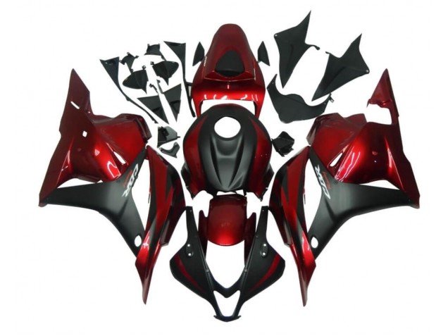Red Black 2009-2012 Honda CBR600RR Plastics Fairings Red Black 2009-2012 Honda CBR600RR Plastics Fairings