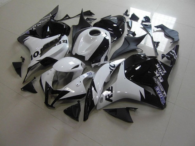 White Black Repsol 2009-2012 Honda CBR600RR Fairings White Black Repsol 2009-2012 Honda CBR600RR Fairings