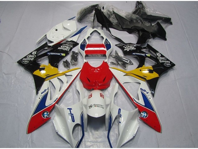 Red White Yellow 2009-2014 BMW S1000RR Fairings Red White Yellow 2009-2014 BMW S1000RR Fairings