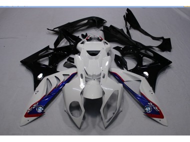 White Black Blue 2009-2014 BMW S1000RR Fairings