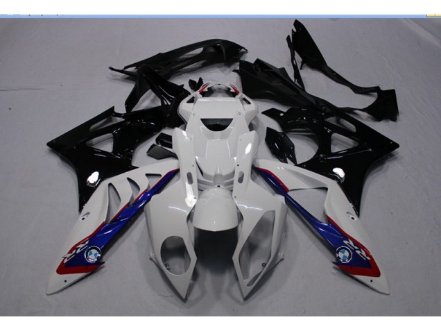 White Black Blue 2009-2014 BMW S1000RR Fairings