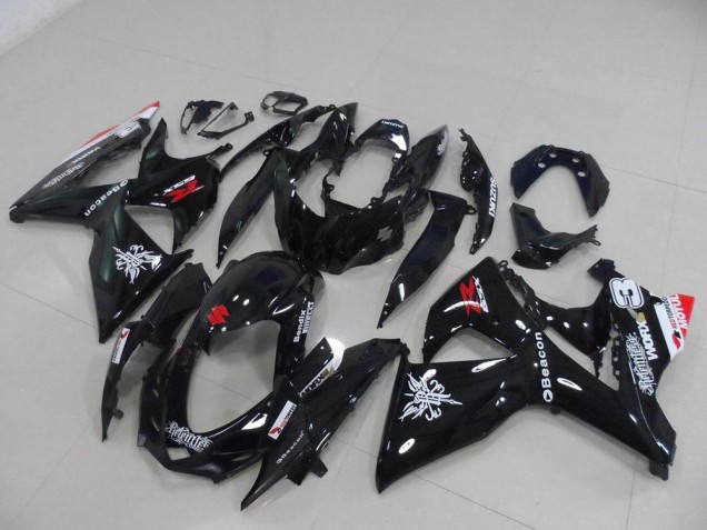 Black Beacon 2009-2016 Suzuki GSXR 1000 Fairings