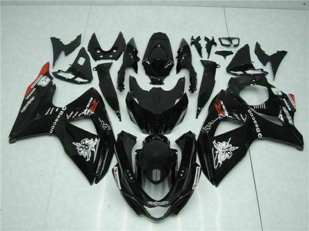 Black 2009-2016 Suzuki GSXR1000 Fairings & Bodywork