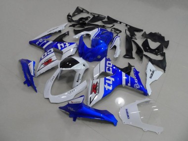 Blue Tyco 2009-2016 Suzuki GSXR 1000 Full Fairing Kit