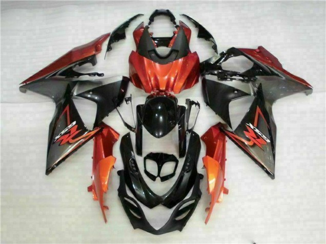 Brown Black 2009-2016 Suzuki GSXR1000 Fairings & Plastics