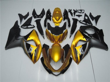 Golden Black 2009-2016 Suzuki GSXR1000 Fairings