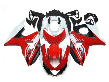 Red White Black 2009-2016 Suzuki GSXR1000 Fairings