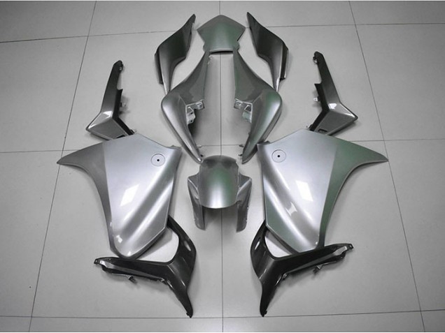 Silver 2010-2014 Honda VFR1200 Fairings