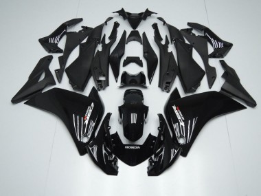 Black 2011-2013 Honda CBR250RR Fairings